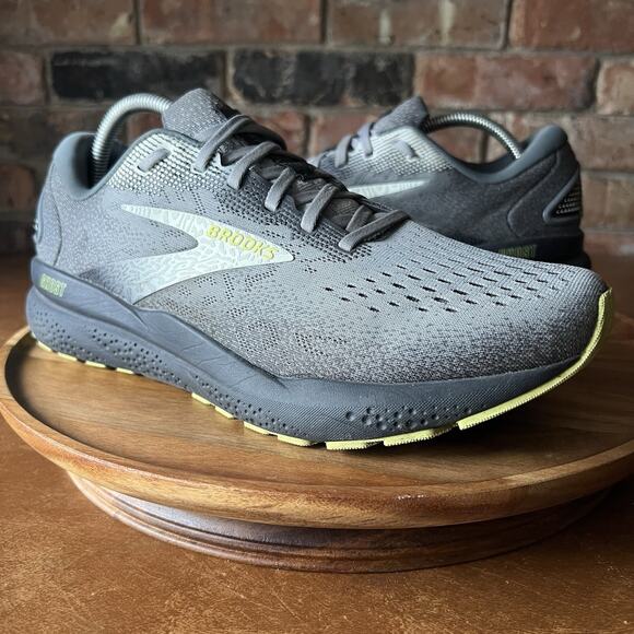 Brooks Ghost 16 Mens 10.5 Gray Green Athletic Running Walking Shoes Sneakers main image 14